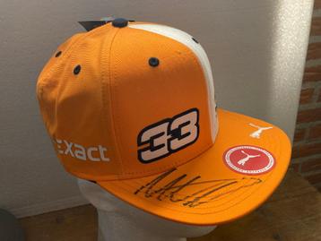  Max Verstappen Pet België GP 2018 Spa Cap + Handtekening