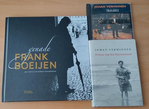 Frank Boeijen en Johan Verminnen Kleinkunst boek en cd lot., Livres, Musique, Comme neuf, Genre ou Style, Enlèvement ou Envoi