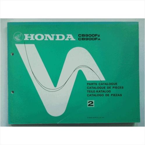 Honda CB900FZ CB900FA Onderdelenboek 1979 #1 Engels Frans Du, Livres, Autos | Livres, Utilisé, Honda, Enlèvement ou Envoi