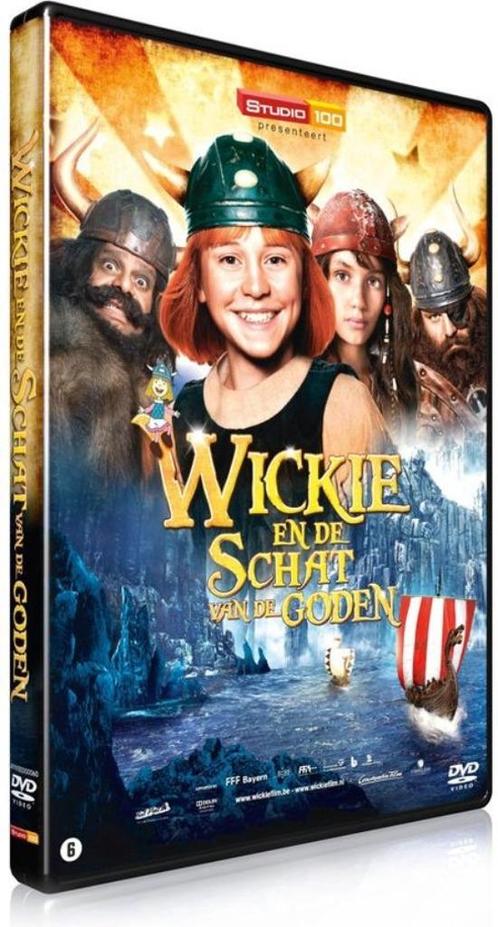 Wickie en de schat van de Goden.", CD & DVD, DVD | Enfants & Jeunesse, Comme neuf, Film, À partir de 6 ans, Enlèvement ou Envoi