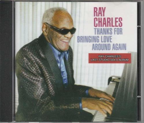 CD Ray Charles - Thanks For Bringing Love Around Again, CD & DVD, CD | Jazz & Blues, Comme neuf, Jazz, 1980 à nos jours, Enlèvement ou Envoi