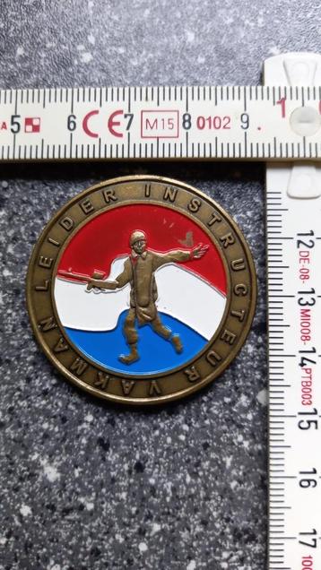 Coin van onderofficier instructeur van het Nederlandse leger