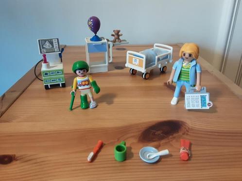 PLaymobil ziekenhuiskamer, Kinderen en Baby's, Speelgoed | Playmobil, Zo goed als nieuw, Complete set, Verzenden