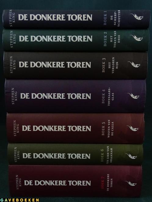 Donkere Toren - Stephen King - Luitingh - 7x - Hardcover, Boeken, Fantasy, Gelezen, Ophalen of Verzenden
