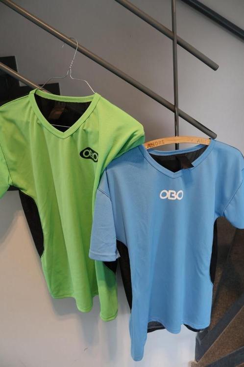 2x Obo Goalieshirt Green-Black & Blue-Black  + Osaka Kousen, Sport en Fitness, Hockey, Zo goed als nieuw, Kleding, Ophalen of Verzenden