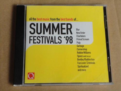 CD Summer Festivals '98 PRIMAL SCREAM/NEW ORDER/BLUR/GARBAGE, CD & DVD, CD | Compilations, Enlèvement ou Envoi