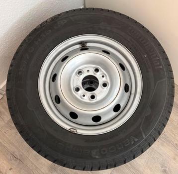 Reservewiel fiat Citroën mobilhome