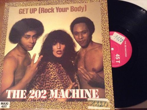 LP The 202 Machine ”Get Up (Rock Your Body) 12” ”, CD & DVD, Vinyles | Dance & House, Utilisé, Disco, 12 pouces, Enlèvement ou Envoi