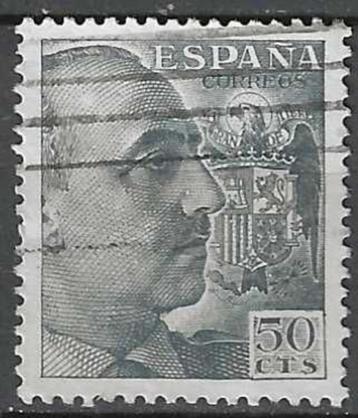 Spanje 1949-1950 - Yvert 791 - Franco - 50 c. (ST)