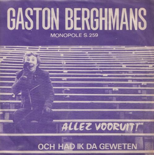 Gaston Berghmans – Allez vooruit / Och had ik da geweten, CD & DVD, Vinyles Singles, Utilisé, Single, En néerlandais, 7 pouces