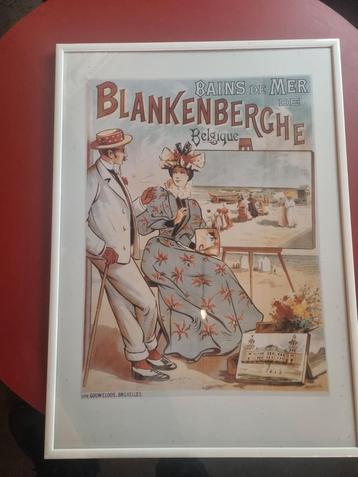 Blankenberge vintage poster 