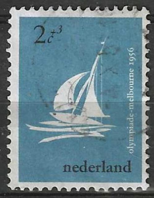 Nederland 1956 - Yvert 654 - Olympische Zomerspelen (ST), Timbres & Monnaies, Timbres | Pays-Bas, Affranchi, Envoi