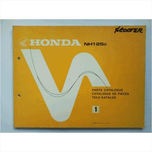 Honda NH125D Onderdelenboek 1983 #3 Engels Frans Duits, Livres, Autos | Livres, Utilisé, Honda, Enlèvement ou Envoi