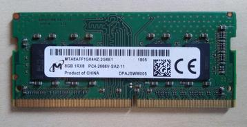 1x 8gb So Dimm - DDR4 - 2666 Mhz - CL19