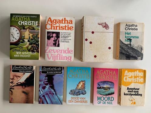 9 x Agatha Christie De giftige pen & Wie adverteert een moor, Livres, Policiers, Utilisé, Enlèvement ou Envoi
