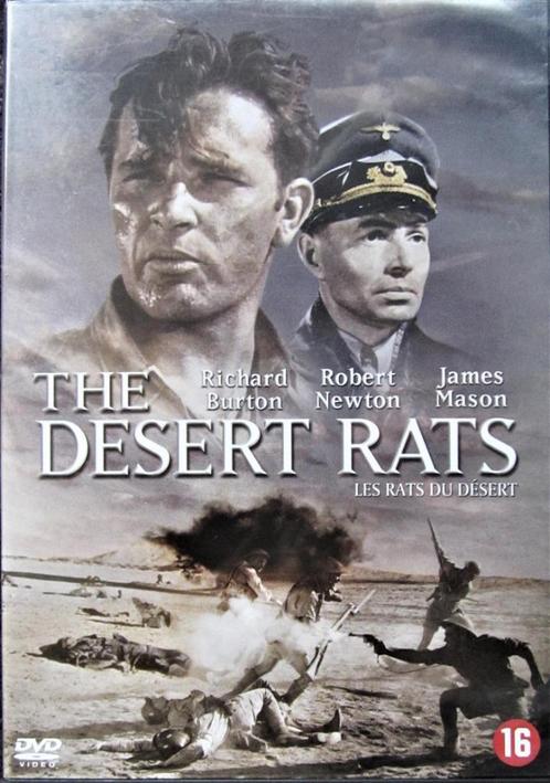DVD OORLOG- THE DESERT RATS (RICHARD BURTON- JAMES MASON), CD & DVD, DVD | Action, Comme neuf, Guerre, Tous les âges, Enlèvement ou Envoi