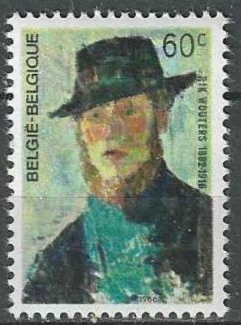Belgie 1966 - Yvert/OBP 1384 - Rik Wouters (PF), Timbres & Monnaies, Timbres | Europe | Belgique, Non oblitéré, Art, Envoi