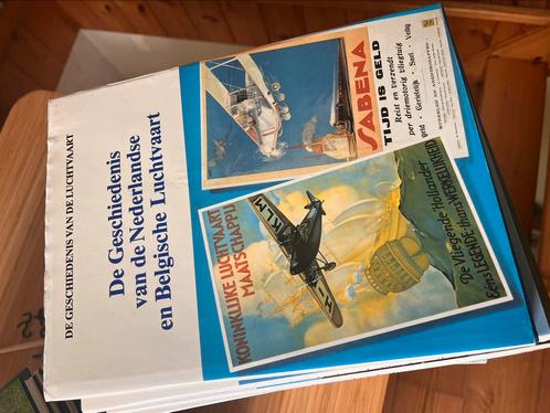 25 delige boekenreeks De geschiedenis van de luchtvaart, Boeken, Vervoer en Transport, Zo goed als nieuw, Ophalen of Verzenden