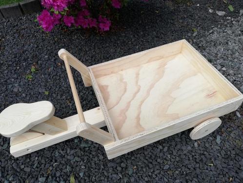 nieuw houten bakfiets voor doopsuiker uit eigen atelier zeer, Kinderen en Baby's, Kraamcadeaus en Geboorteborden, Nieuw, Ophalen