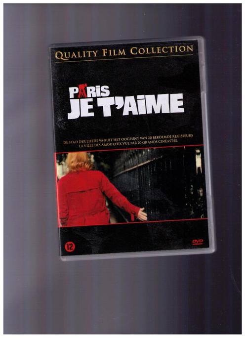 DVD - Paris je t'aime ( Paris vu par 20 grands cinéastes), CD & DVD, DVD | Documentaires & Films pédagogiques, Comme neuf, Art ou Culture