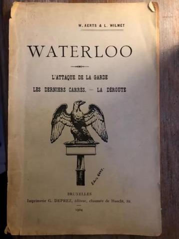 Waterloo: Aanval van de Garde, met schetsen van de troepen