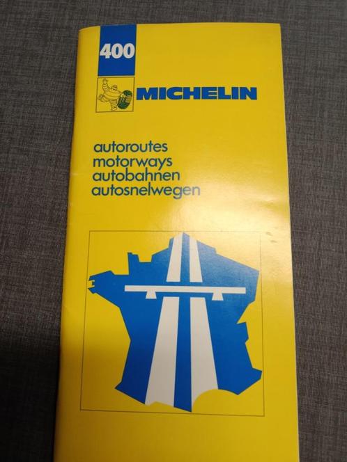 Michelin autosnelwegen 1979 Frankrijk – N400, Livres, Atlas & Cartes géographiques, Utilisé, Carte géographique, France, 1800 à 2000