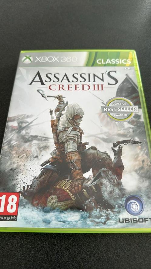 Assassins Creed 3 ( classic edition) Xbox 360, Games en Spelcomputers, Games | Xbox 360, Gebruikt, Avontuur en Actie, 1 speler