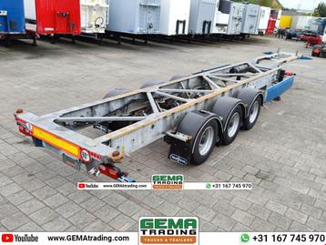 Vanhool A3C002 3 Axle ContainerChassis 40/45FT - Galvinised 