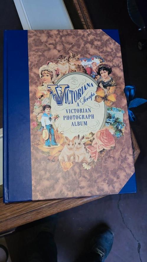 Victoriaans Engels fotoalbum Geweldig ontwerp uit de jaren 1, Boeken, Prentenboeken en Plaatjesalbums, Zo goed als nieuw, Ophalen
