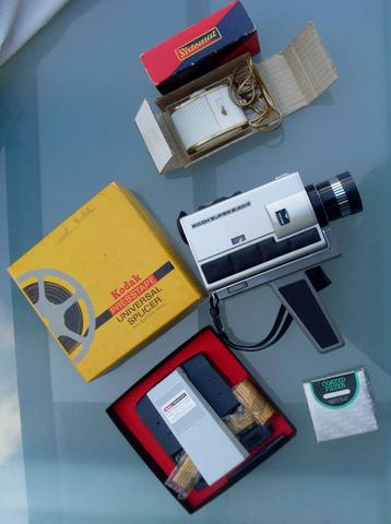 Oude filmcamera van Ricoh 410z super 8 camera