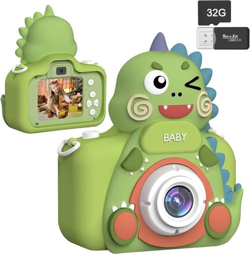 Appareil photo pour enfants,  vidéo selfie HD à -50%, Audio, Tv en Foto, Fotografie | Onderwatercamera's, Zo goed als nieuw, Camera