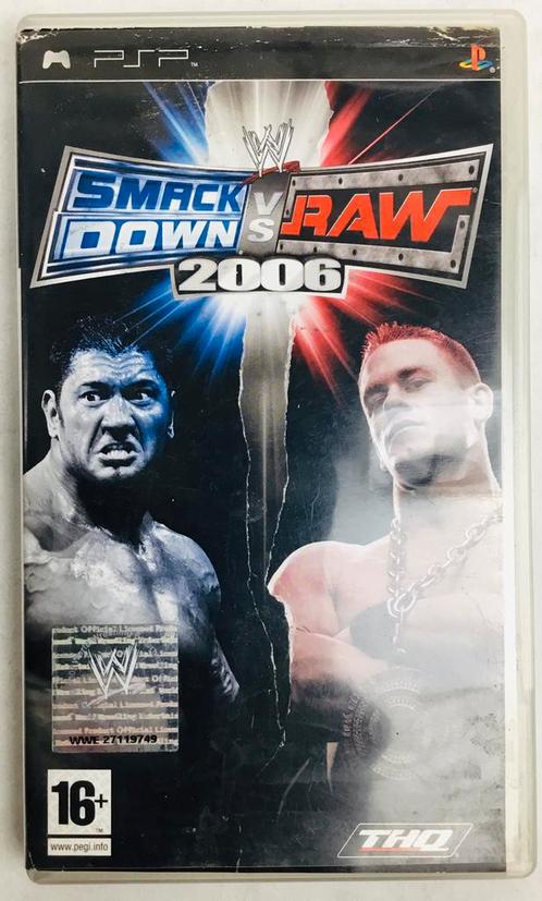 Smack Down vs Raw 2006 PSP Game, Consoles de jeu & Jeux vidéo, Jeux | Sony PlayStation Portable, Utilisé, Combat, Enlèvement ou Envoi