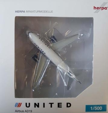 United Airbus A319 Herpa Wings Limited Edition