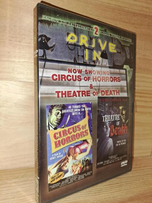 Circus of Horrors & Theatre of Death [ Import DVD Zone 1 ], CD & DVD, DVD | Thrillers & Policiers, Comme neuf, Thriller surnaturel