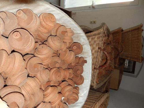 5000 massief mahonie houten ronde klassieke meubelpoten 8 cm, Doe-het-zelf en Bouw, Overige Doe-Het-Zelf en Bouw, Zo goed als nieuw