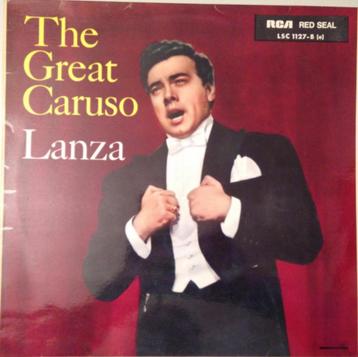 Mario Lanza ‎– The Great Caruso - lp Als nieuw