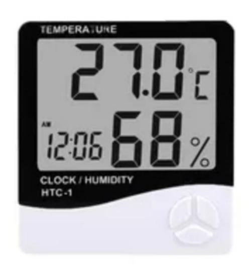 Thermomètre et hygromètre - LCD - avec horloge et alarme - 9, TV, Hi-fi & Vidéo, Stations météorologiques & Baromètres, Neuf, Station météo