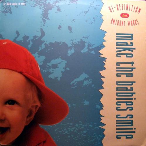 12"  Hi-Definition Feat. Anthony Woods ‎– Make The Babies Sm, Cd's en Dvd's, Vinyl | Jazz en Blues, Gebruikt, Blues, 12 inch, Ophalen of Verzenden