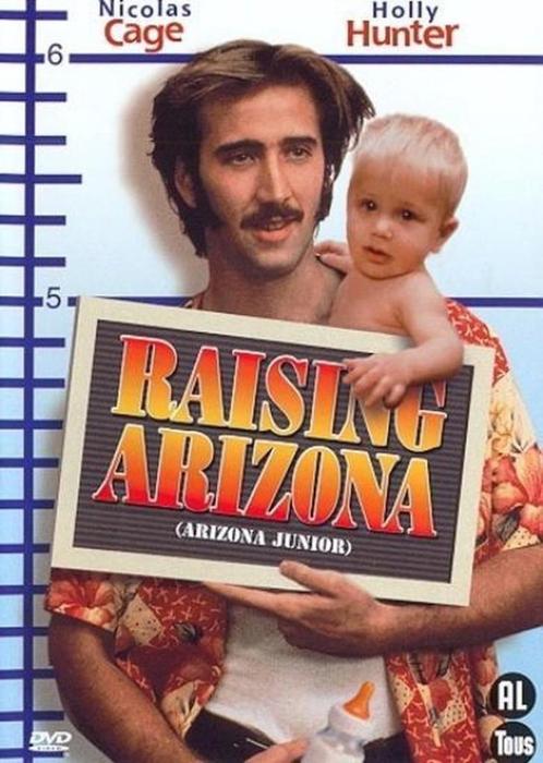 Raising Arizona (1987) Dvd Nicolas Cage, John Goodman, CD & DVD, DVD | Comédie, Utilisé, Tous les âges, Enlèvement ou Envoi