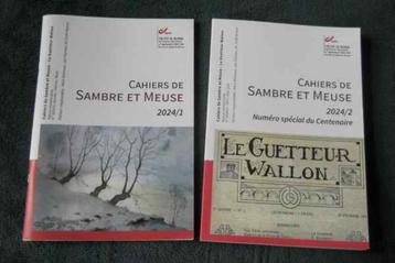 Lot de 2 Numéros des Cahiers de Sambre et Meuse (année 2024)