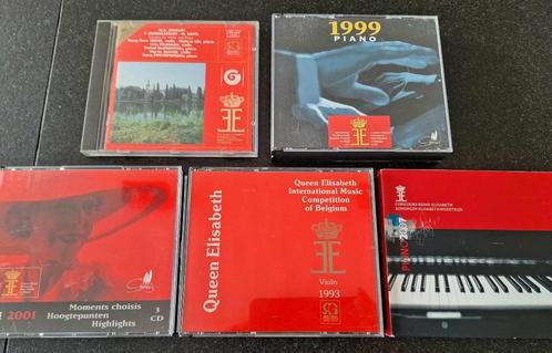 3 x Cd's Queen Elisabeth Music Competition Of Belgium, CD & DVD, CD | Classique, Utilisé, Musique de chambre, Classicisme, Enlèvement ou Envoi