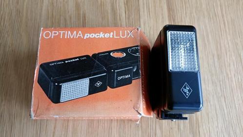 Agfa optima pocket  en metz flits, Audio, Tv en Foto, Foto | Flitsers, Gebruikt, Metz, Kantelbaar, Ophalen of Verzenden