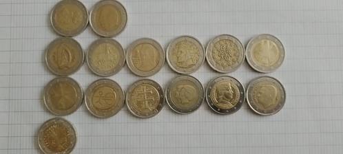 Zeldzame 2euro munten, Timbres & Monnaies, Monnaies | Europe | Monnaies euro, Monnaie en vrac, Autres valeurs, Autres pays, Enlèvement