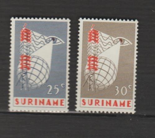 Suriname 1966 Timbres de télévision **, Timbres & Monnaies, Timbres | Surinam, Non oblitéré, Envoi