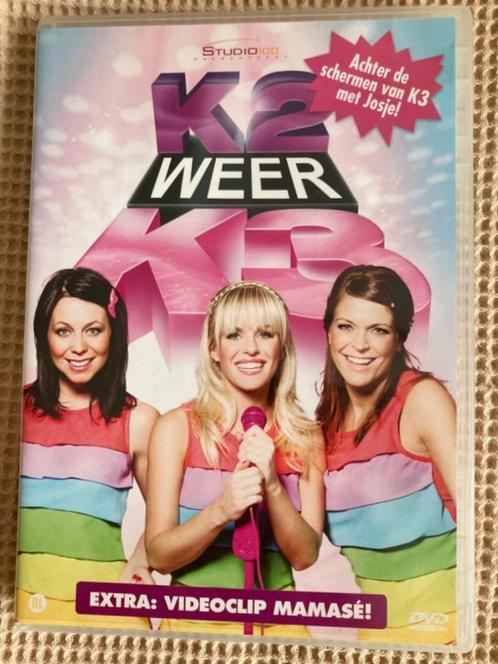 K3 : K2 weer K3 DVD studio 100 Nederlands Plopsaland, Cd's en Dvd's, Dvd's | Kinderen en Jeugd, Zo goed als nieuw, Film, Komedie