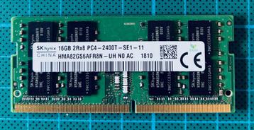 Hynix HMA82GS6AFR8N-UH 16GB DDR4-2400 SODIMM