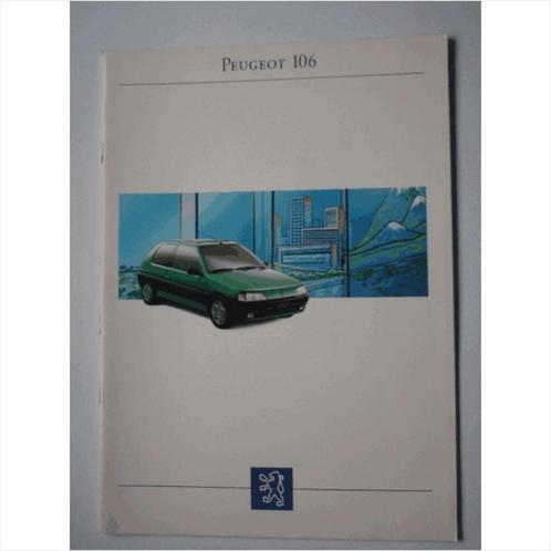 Peugeot 106 Brochure 1993 #3 Nederlands, Livres, Autos | Brochures & Magazines, Utilisé, Peugeot, Enlèvement ou Envoi