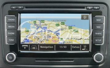 RNS510 West Europa V17 DVD navigatie VW, Seat, Skoda