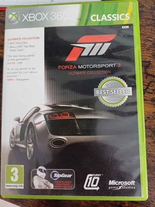 Classiques Xbox 360 Forza Motorsport 3, Consoles de jeu & Jeux vidéo, Jeux | Xbox 360, Neuf, Sport, À partir de 3 ans, Enlèvement ou Envoi