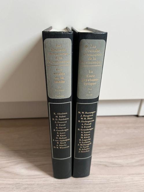 2 boeken uit "Les Grandes découvertes de la Psychanalyse", Livres, Psychologie, Utilisé, Enlèvement ou Envoi